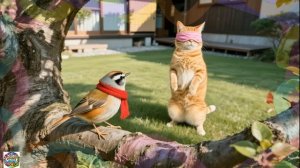 Котенок, брошенный у больницы: мама-кошка и котята приходят на помощь