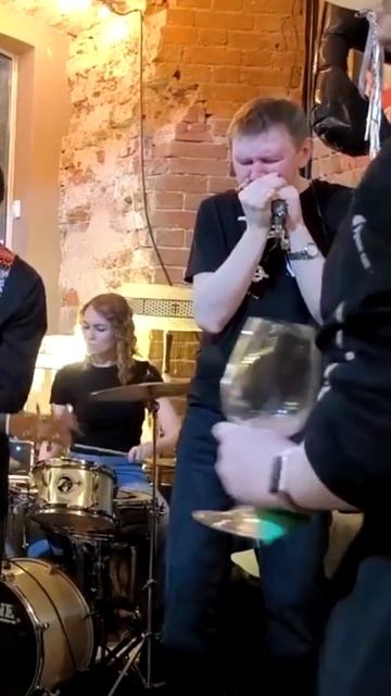 Блюзовое соло на губной гармошке