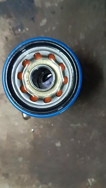 А вы заливаете масло в фильтр перед установкой?