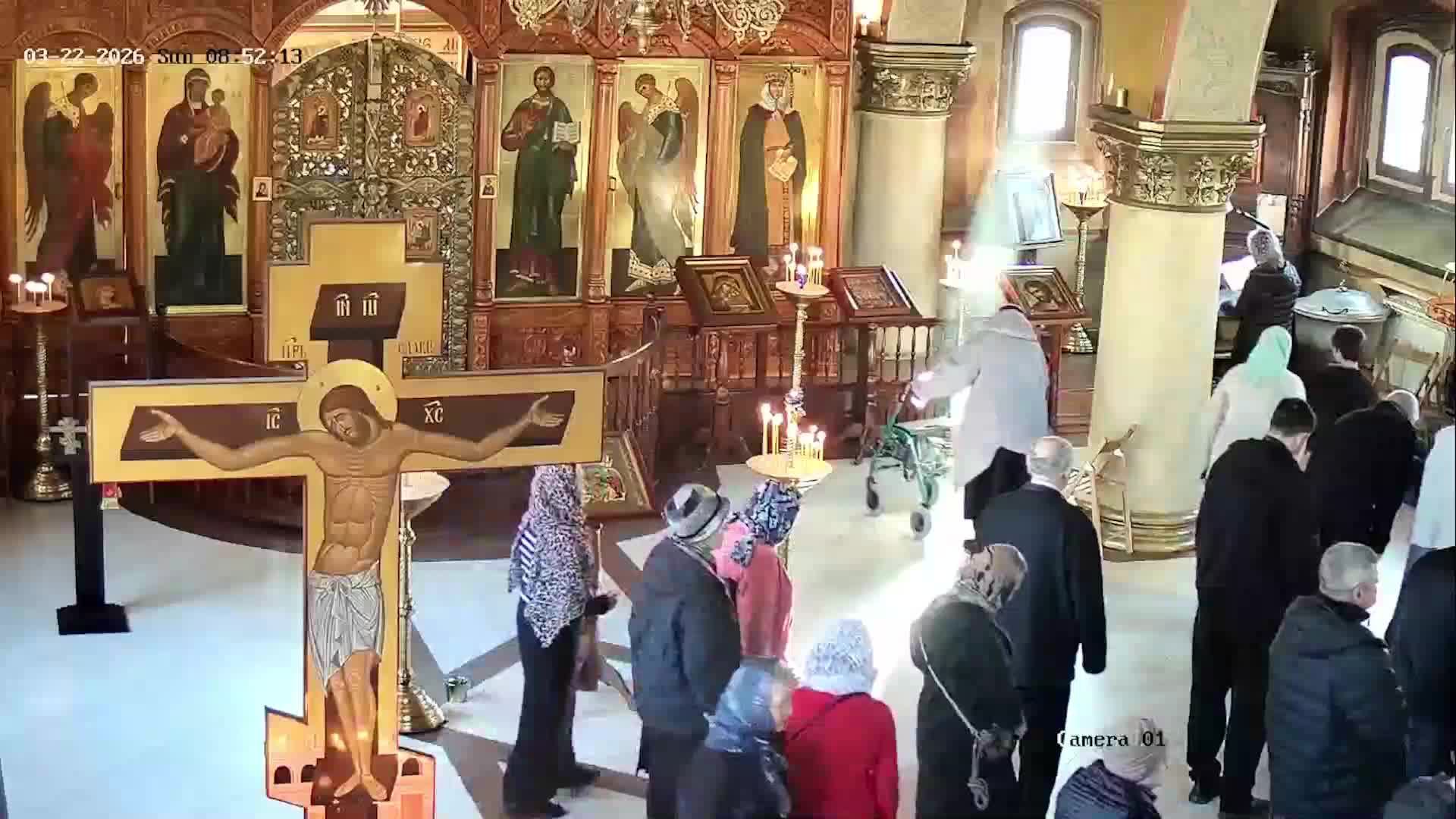 Божественная литургия. Неделя 4-я Великого поста смотреть онлайн