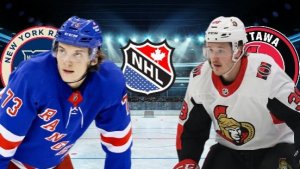 ХОККЕЙ ЧЕМПИОНАТ НХЛ.  РЕЙНДЖЕРС - ОТТАВА.  ТЕКСТОВАЯ ОНЛАЙН ТРАНСЛЯЦИЯ