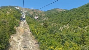 Геленджик. Подъем на канатной дороге. Парк Олимп