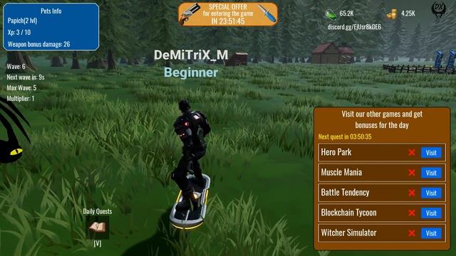 Core world gameplay Survival Zombie Tycoon