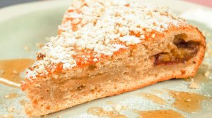 Пирог со сливами