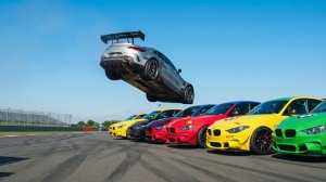 Мультики для детей гонки  |давим машины огромными катками|ии