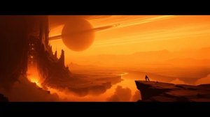 Solace ｜ Sci-Fi Ambience for Cosmic Stillness ｜ Relaxing Ember Flow