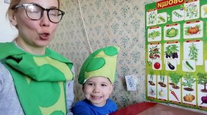 Стихотворение "Зелёный горошек". Автор - Ольга Борисова. Читает Вова Малахов, группа "Карандаши"