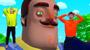 ПРИВЕТ СОСЕД ХОЧЕТ ЗАБРАТЬ СЛАДОСТИ РОМЫ! МУЛЬТИК ПРО ХЕЛПИКА! РОМА И ХЕЛПИК 87 СЕРИЯ