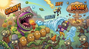 ПвЗ Plants vs Zombies Растения против Зомби PvZ Зомби против растений