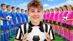 МАЛЬЧИКИ vs ДЕВОЧКИ — Невероятный Футбольный Челлендж!