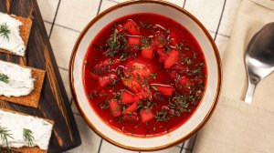 Диетический борщ