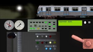 симулятор метрополитена в России 2D город нижний Новгород линия автозаводская поезд 81717.6