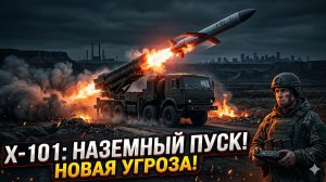 🚀⚠️ Россия выводит Х‑101 на сушу: теперь крылатые ракеты бьют с земли