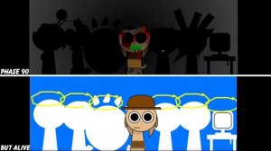 sprunki phase 90 (не оригинал) но они выжили