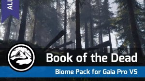 Asset Unity - Book of the Dead: Biome for Gaia Pro VS (создавать производительные миры)