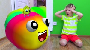 РОМА И ПАПА УБЕГАЮТ ОТ ЧЕРВЯЧКОВ ИЗ ИГРЫ! МУЛЬТИК ПРО ХЕЛПИКА! РОМА И ХЕЛПИК 86 СЕРИЯ