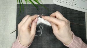 Повязка с кольцом - узор 4 ряд