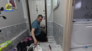 Уютный ремонтный день. Дверь, порожек, и углы