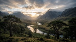 Мир захватывающих пейзажей