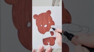 Рисуем ВИННИ ПУХА / Рисунок раскраска / НарисуйКа