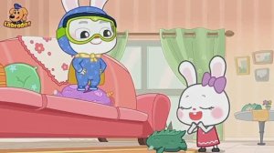 Храбрый шериф Лабрадор, кролик-супергерой, познавательный мультфильм.