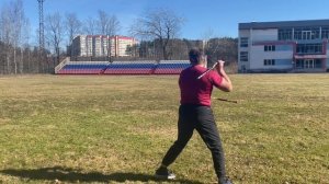 Нунчаки Треугольники даблами с поворотами