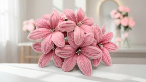 БУКЕТ ЛИЛИЙ ИЗ СИНЕЛЬНОЙ ПРОВОЛОКИ