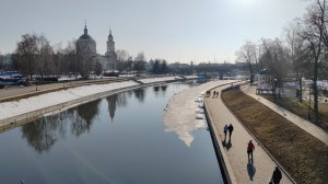 21-03-2026 г Орел/ ПКиО/ Ул. Ленина/ Пл. Ленина/ Прогулка с Татьяной и Ксюшей