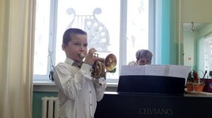 Кирилл Волков "Чешский танец" для трубы и фортепиано Иван Троц, Лариса Рожок