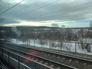 едем в поезде