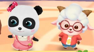 Панда. Панда Автобус. Школьный автобус. Для детей. Детям