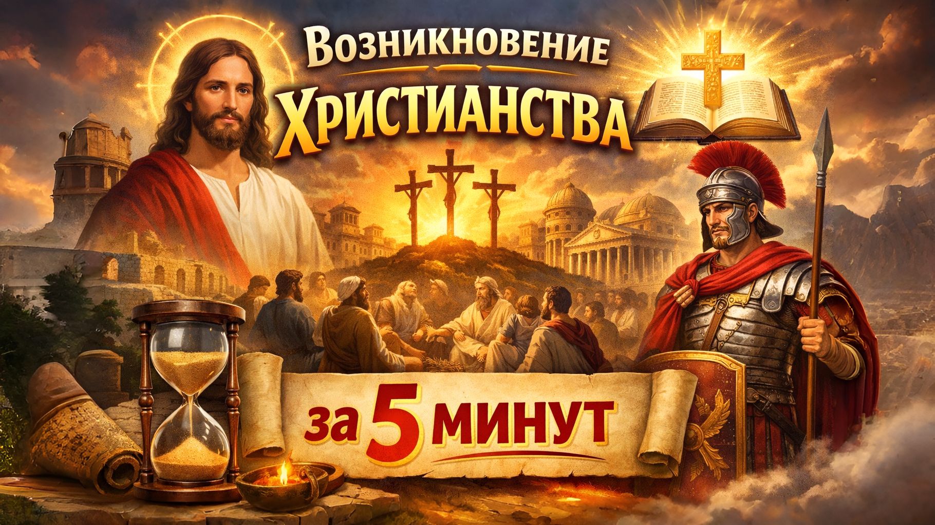 Возникновение христианства за 5 минут