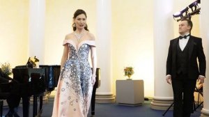 Дарья Вуйчик и Станислав Мостовой исполняют Застольную из Травиаты Верди. Ф-но — Александр Жилинский