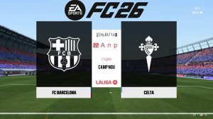 Барселона - Сельта 32 тур сезон 25/26. Тотальный Разгром!