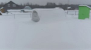 Обзор дома и бани.