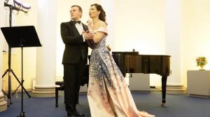 Дарья Вуйчик и Станислав Мостовой исполняют третий дуэт Ромео и Джульетты.Ф-но — Александр Жилинский