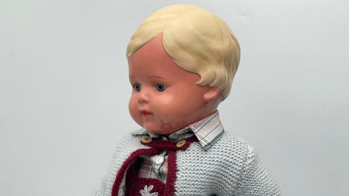 Винтажная немецкая кукла SCHILDKRÖT Christel 39-45