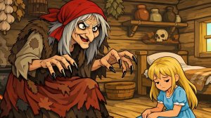 Баба Яга. Сказка. Мультфильм.