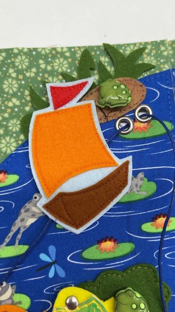 Стихи Барто. Книга из фетра