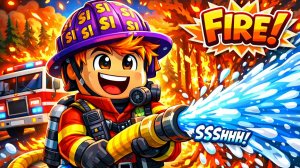 🔥 Я СТАЛ ПОЖАРНИКОМ В РОБЛОКС… И ЭТО БЫЛ САМЫЙ СТРАШНЫЙ ДЕНЬ 😱🔥 ПОЖАР В РОБЛОКС - ЛАКИБЛОК