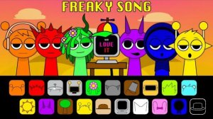 ФРИКИ СОНГ ОТ СПРУНКИ! ФРИКИ ПЕСНЯ ОТ ВЕЛИКОЙ КОМАНДЫ СПРУНКИСОВ SPRUNKI INCREDIBOX LEGENDARY FO РИЛ