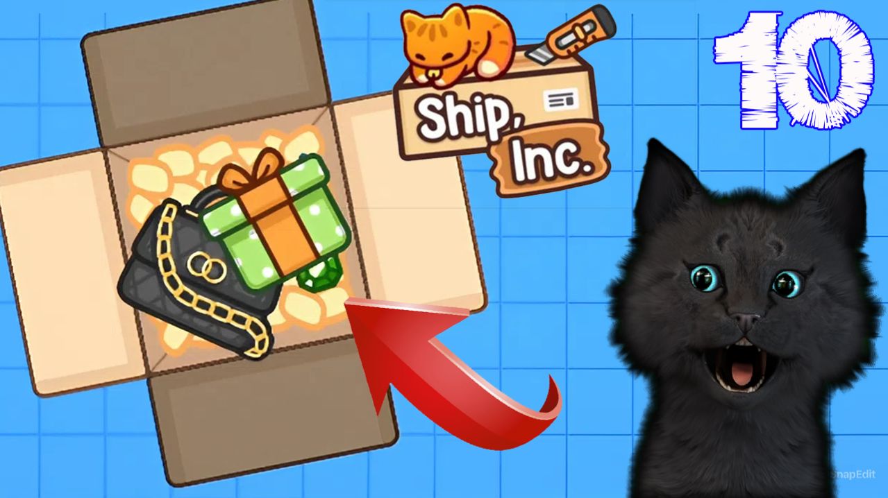 СУПЕР КОТ СОБРАЛ БРИЛЛИАНТЫ ЖЕМЧУГА БИЗНЕС ПО ДОСТАВКЕ ТОВАРОВ И СТАЛ УПАКОВЩИКОМ #10 🐱 Ship, Inc