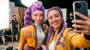 Что, если бы KPOP ОХОТНИКИ НА ДЕМОНОВ были реальными? (Демоническая версия — Руми, Мира, Зоуи и друг