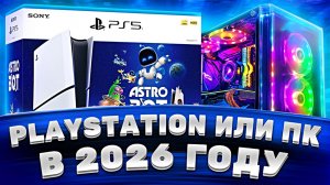 PlayStation против ПК в 2026 — что выбрать?