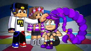 МОЙ ДРОН снял ЛИЛИ ПОППИ ПЛЕЙТАЙМ в МАЙНКРАФТ НУБ И ПРО ЭВОЛЮЦИЯ ВИДЕО MINECRAFT Евгенбро