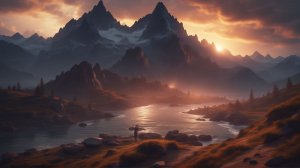 Рассвет в чаще | 4K животные и тишина