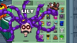 Криповая Лили Ловбрейдс в Амонгс Ас! 😂 1000IQ Импостер