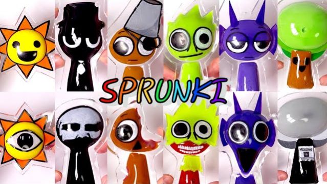 ДЕЛАЕМ СПРУНКИ СВОИМИ РУКАМИ☀️🕵🏿🪣🤢🌳😈 СКВИШИ ИЗ НАНО ЛЕНТЫ — СБОРНИК DIY ВСЕ ПЕРСОНАЖИ SPRUNKI