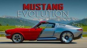 Ford Mustang Car 1964-2030 История трансформации Легенд Автомира #Technoyarus