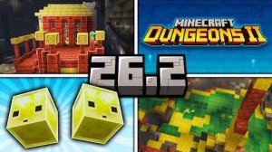Minecraft Live 2026 - 26.2 | Новая пещера, Слизень-Мяч и Minecraft Dungeons 2 | Что показали?